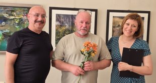 Любомир Йотов откри изложба в Плевен с 44 живописни творби, представяни за първи път пред плевенска публика от 35 години насам