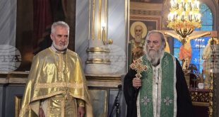 В Плевенския храм „Света Параскева“ отец Венци Христов бе възведен в сан ставрофорен иконом и получи нагръден кръст от Българската православна църква