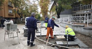 „Инжстрой“ завършва ремонт на тротоари и продължава работа по общинските пътища в Плевен тази седмица