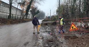 Община Плевен започна аварийно-текущ ремонт на водопровода на ул. „Олимпийска“ в Девети квартал, движението е затруднено