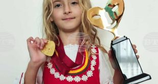 Седемгодишната Магдалена Стоянова от плевенската арт школа „Колорит“ спечели златен трофей на Международния конкурс за детска рисунка в Бразилия