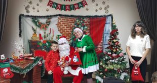 Дядо Коледа зарадва децата в читалище „Зора-1990“ в село Победа