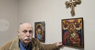Иконописецът Красимир Ташев представя коледна изложба с 53 православни икони в Плевен