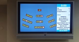 Петко Цолов, бивш кмет на Плевен, бе удостоен със званието почетен гражданин на града по време на заседание на Общинския съвет