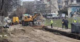Започна полагането на нови тръби по ул. Шипка в Плевен, ул. Сан Стефано се затваря за автомобили заради демонтаж на контактната мрежа