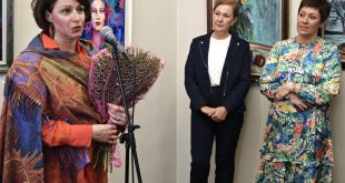 Лекарят и поет Даниела Табакова откри първата си самостоятелна изложба „Премълчани стихии“ в Къщата на художниците в Плевен