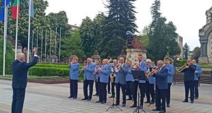 Община Плевен и Общинският духов оркестър се включиха в националната инициатива за Деня на Европа с изпълнение на Ода на радостта на пл. Възраждане