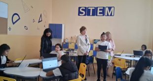Нов STEM център по математика, информатика и зелени технологии отвори врати в ОбУ Св. Св. Кирил и Методий в с. Търнене