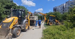 Община Плевен започна реконструкция и доизграждане на вътрешната водопроводна мрежа в жк „Дружба“ 3 и 4 и Промишлената зона, въвежда се временна организация на движението