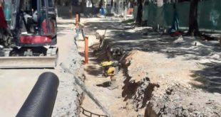 Реконструкцията на водопровода по ул. Васил Левски в Плевен започна, гражданите трябва да осигурят достъп до водомерните възли и отклоненията