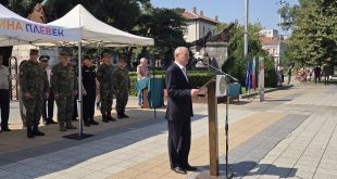 В Плевен тържествено посрещнаха военнослужещи, завърнали се от мисия на НАТО в Косово
