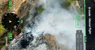 Три екипа на пожарната гасят пожар в регионалното депо за отпадъци край Плевен