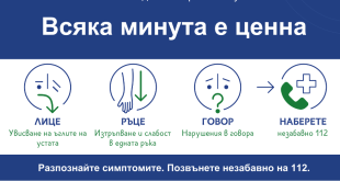 Община Плевен подкрепя кампанията за превенция на инсулта „Всяка минута е ценна“